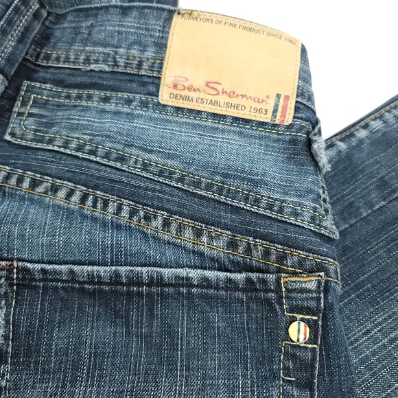 Men's Ben Sherman Button Fly Jeans - Picture 6 of 7